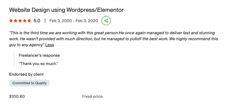 Website Design using WordPress